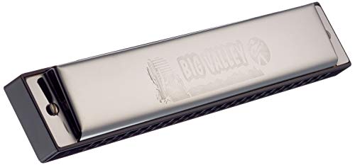 Hohner Big Valley in D Harmonica en Ré (Import Royaume Uni) - Les Beatles, Paul McCartney, John Lennon, RIngo Starr, George Harrison Hohner Big Valley in D Harmonica en Ré (Import Royaume Uni)
