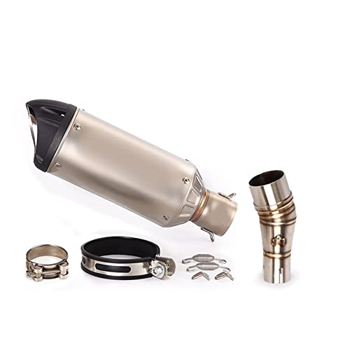 Silenciador de escape para Kawasaki Ninja 300 ideal para viajes largos y rutas de fin de semana