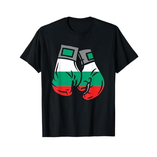 Boxhandschuh mit der Flagge von Bulgarien T-Shirt