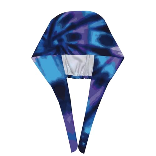 Image of Adjustable Working Cap Breathable Unisex Women Men Elastic Bandage Tie Back Hats Scrub Nursing Doctor Surgeon Cap