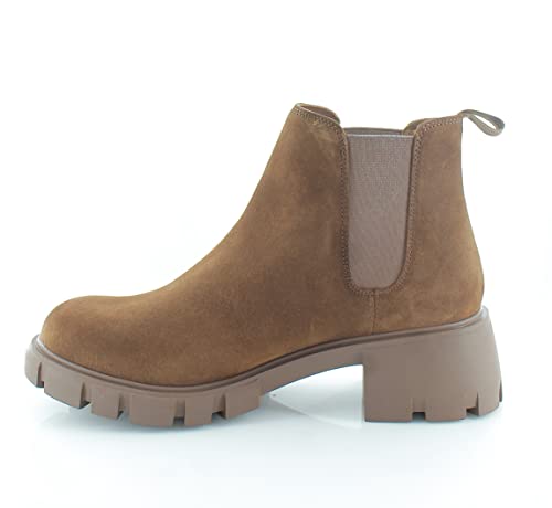 Steve Madden Howler Boot Cognac Suede 11 M #TOP1