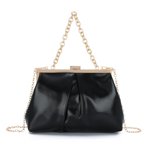 Sac à main de soirée froncé parfait pour rayonner lors d'un mariage ou gala