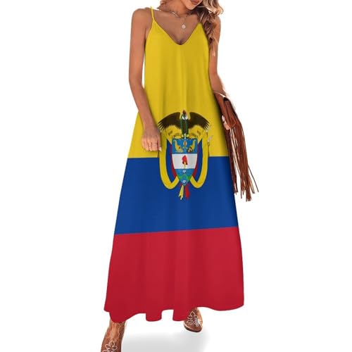 Robe imprimé patriotisme emblème l'aigle Colombie fluide - 2