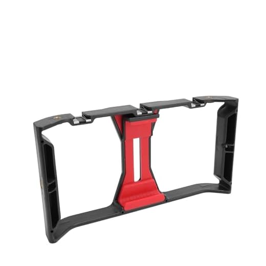 Smartphone Video Rig, Phone Filmmaking Vlogging Case with 1/4 Inch Screw Hole, Phone Stabilizer Tripod Mount Grip for Videomaker Videographer