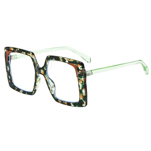 Monture de lunettes femme oversize pour le télétravail et la détente maison