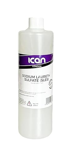 Ican London Sodium Laureth Sulfate (SLES) Cosmetic Grade, 500ml
