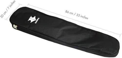 KANKA Rotisserie Grill Kit – Heavy Duty Portable Spit Roaster with Electric Motor – Works with Fire Pits, Campfires, Charcoal & Gas Grills – 22LB Capacity, Stainless Steel - Includes Carrying Bag