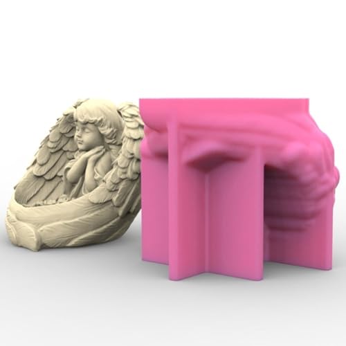 Moule silicone ange pour rangement de bijoux fait main à la maison - 4