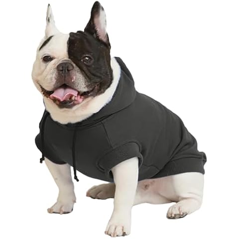 IECOii Medium Dog Hoodie for Spring and Fall Cover