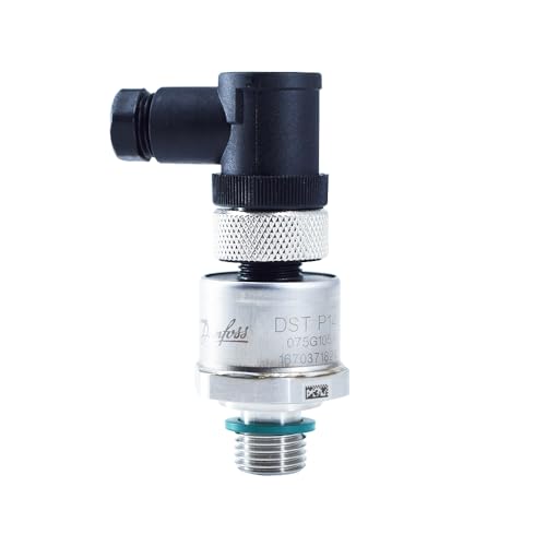 075G1054 Industrial Pressure Transmitter with Cap for Agriculture, Water Treatment Systems, Booster Pumps and Air Compressors | Model: DST P140 (145 Psi)