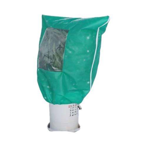 防霜カバー 植物 冬用 サイドジッパー付き プラントカバー 保温 防寒 防風 通気性あり 再利用可能 ガーデン 防霜シート 花苗 保護カバー 鉢植え 庭 ベランダ 園芸用品 冬越し対策 (グリーン,120*180cm(引き紐))