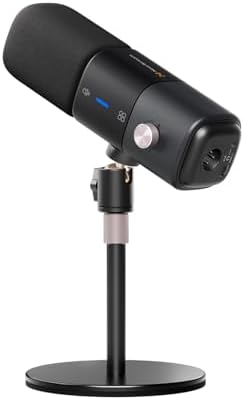 NearStream Micrófono Dinámico AM15X para PC, USB/XLR y Cancelació...
