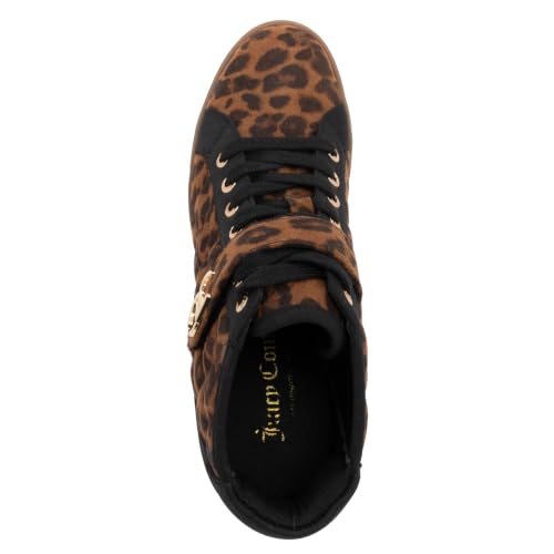 Image of Juicy Couture Women's Platform Wedge Sneakers High-Top Shoes-Journey