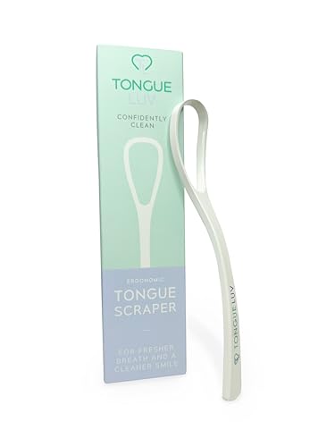 Tongue Luv Ergonomic Tongue Scraper for Oral Hygiene