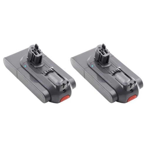 2X Trade-Shop Li-Ion Akku 25,2V 4,9Ah kompatibel mit Dyson V15 Detect (Absolute Extra, Total Clean), V15s Submarine ersetzt 970343-04 970343-06 355983