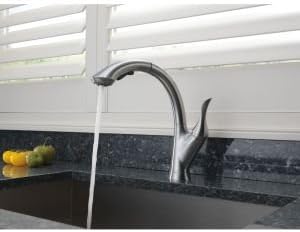 Miniatura 3 de Delta Faucet Linden - Grifo de cocina extraíble, grifo de fregadero de cocina de bronce aceitado, grifo de cocina con rociador extraíble, tecnología