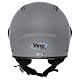 VINZ Como Jethelm mit Visier ECE 22.06 Zertifiziert | Roller Helm Mopedhelm Für Motoroller & Vespa | Herren & Damen | Motorradhelm in XS-XL | Erhältlich in 4 Farben - Titanium