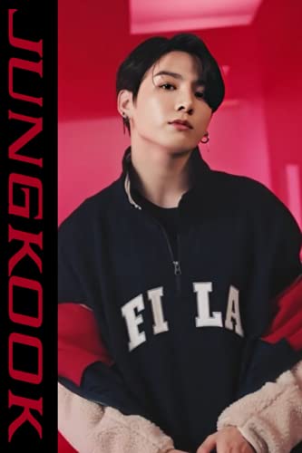 Jungkook Notebook: Cute College Wide Ruled Journal Notebook for School Students, Teen Boys and Girls, Kids, Women for Creative Writing ... (Jungkook Composition Notebooks)