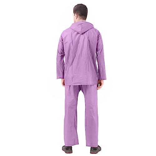 Image of CHACKO Rain Suits Rain Coats Waterproof Durable Rain Gear Workwear Jacket and Pants for Men Women Pack Of 1