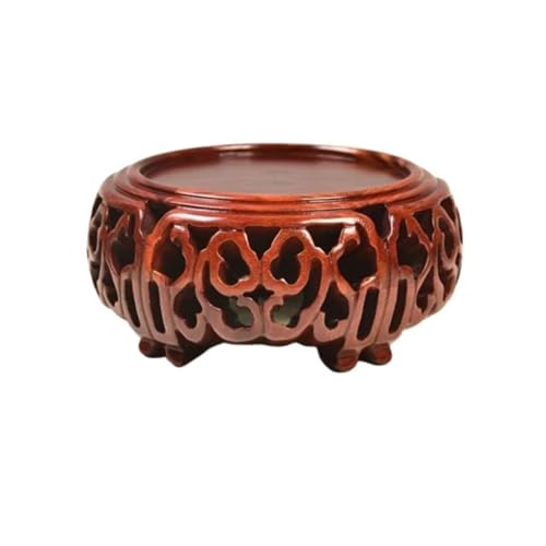 Support pour Bonsaï Grand Socle de Présentation en Bois Pot Fleurs et Vase Déco