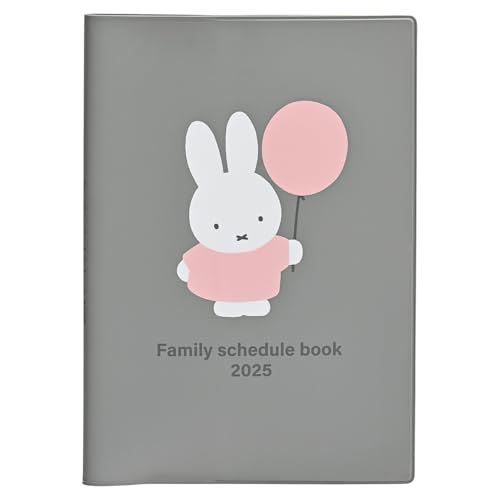 みぃふページ Amazon.co.jp: クツワ 手帳 ミッフィー 家族手帳 2025年 B6