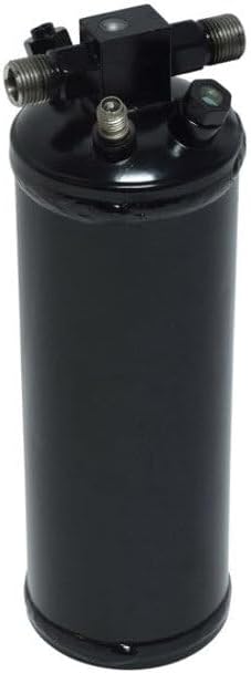 Technical Precision Replacement for Mack CX613 Year 2000 3 X 10 INCH Steel AC Drier with TOP Pressure Relief Valve