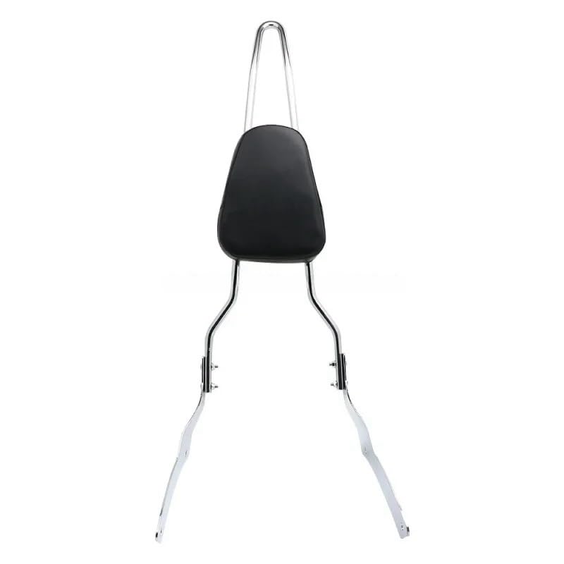 Coussin de Dossier Moto Passager à Fixation Robuste pour Cruiser XVS 400 650 Dragstar