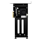 Lodoot PCIe 5.0 - E1S アダプター アクティブ冷却ファン付き 高速NVMe HDD E3.S U.2 U.3 エンタープライズ ストレージ Solu