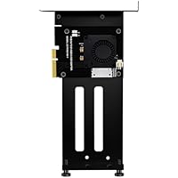 JSGHGDF Adaptadores PCIe 5.0 a E1S con ventilador de