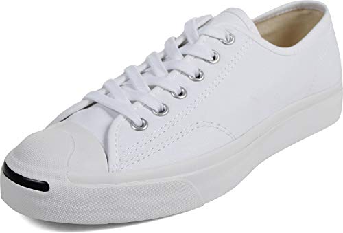 Image of Converse Men's Jack Purcell Gold Standard Canvas Sneakers, White, 14 Medium US