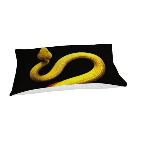 Housse de couette microfibre serpent sans repassage pour lit simple - 7