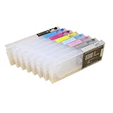 Compatible for Epson, Cartouche d'encre Rechargeable 4800 avec Puce for Stylus Pro 4800