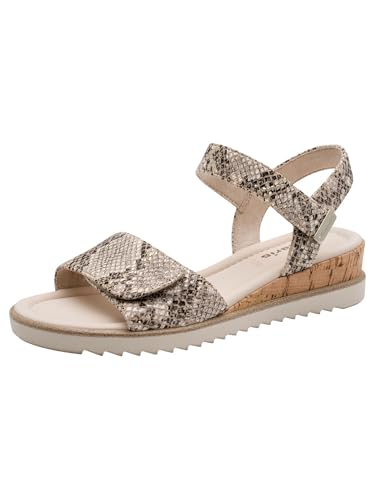 Tamaris sandale femme à talon compensé beige 39 EU