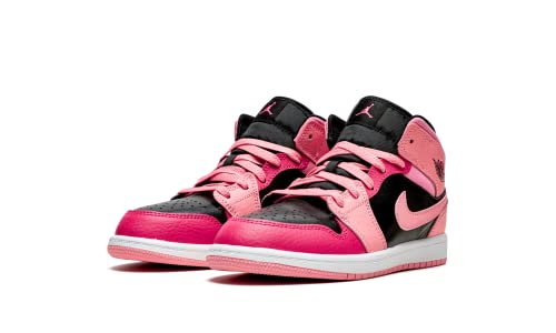 Jordan Preschool Jordan 1 Mid PS 640734 662 Coral Chalk - Size 10.5C2