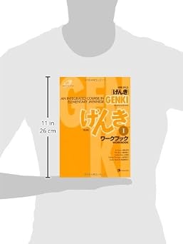 Genki 1 Second Edition: An Integrated Course in Elementary Japanese 1 with MP3 CD-ROM (Workbook) [Paperback] Eri Banno; Yoko Ikeda; Yutaka Ohno; Chikako Shinagawa and Kyoko Tokashiki