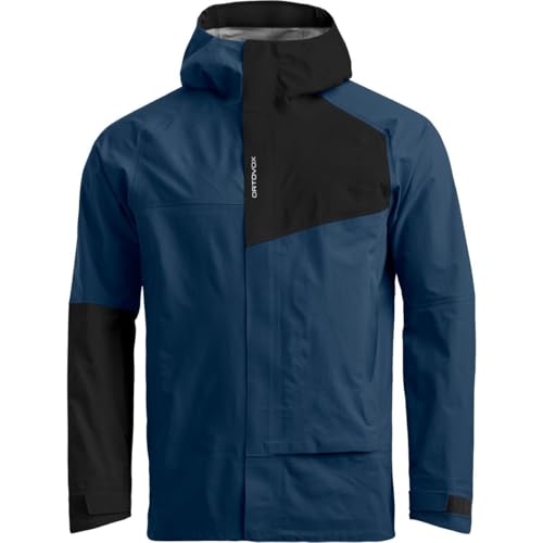 Veste SECEDA 3L JACKET M imperméable haut de gamme deep ocean S