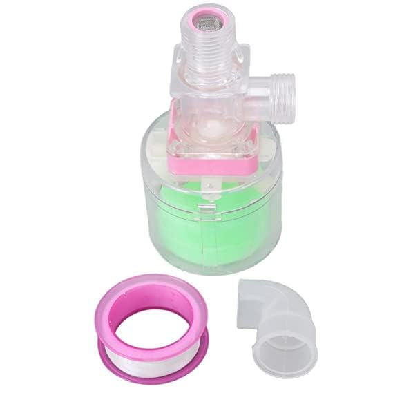 Image of THG Transparent Automatic Water Level Control Valve | Overflow Protection | High Flow Float Valve | Durable & Easy Installation | Water Tank Level Controller for Home (3 /4 inch Vertical)