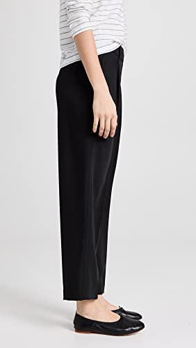 Vince Women's Tapered Pull On Pant, Black, Large #TOP3
