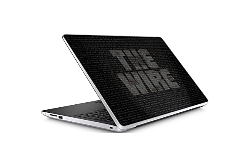 Image of GADGETS WRAP Universal 15inch x 10inch Printed Vinyl Top Only Skin Sticker Decal for 15.6inch Screen Size Laptops - The Wire