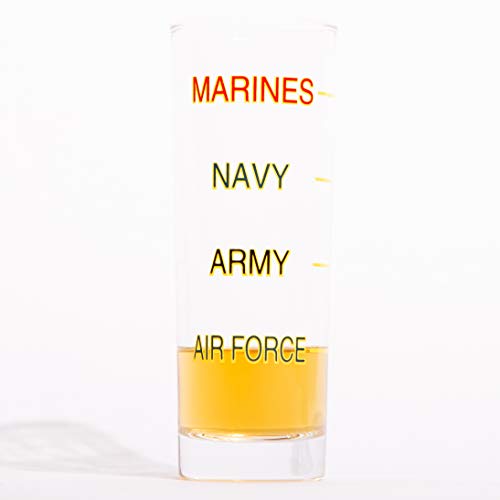 1Apex Military Levels Shot Glass Levels, Military, Veteran, Gift Set #TOP6