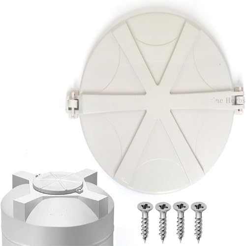 Water Tank Cap (WHITE-750L) Unbreakable Plastic Lid for Tank, UV-Stabilised.-image-16