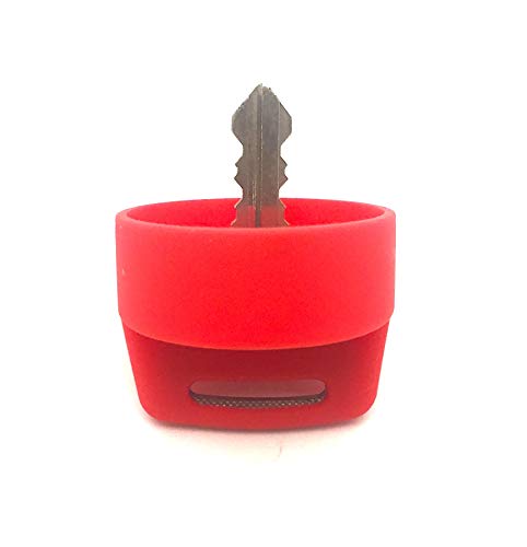 Image of Aftermarket Parts Compatible with Polaris RZR XP1000 900 800 570 General Ranger Sportsman Quad Ignition Switch Key Cover (Rad Red)