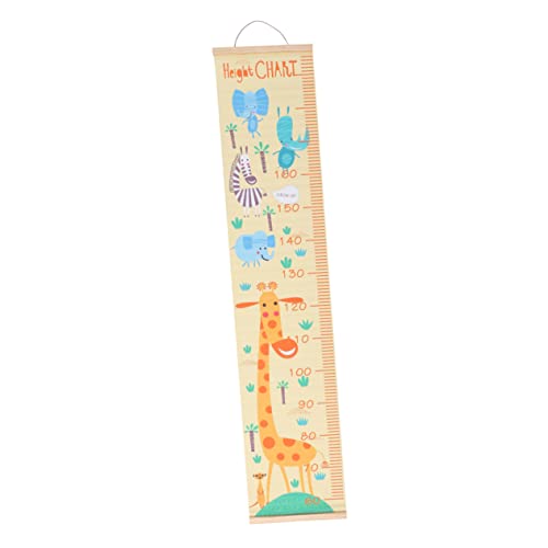 Toise murale bébé motif girafe pour cadeau de naissance