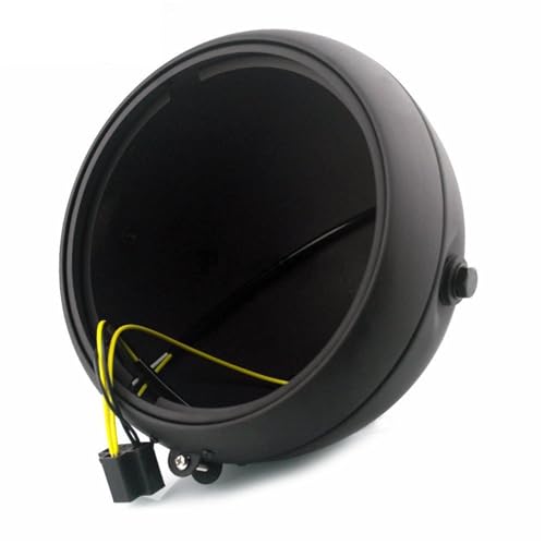 Phare moto LED 7 pouces orange idéal pour vos road trips nocturnes