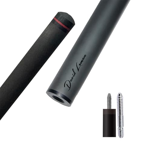 DAVID LOMAN Carbon Fiber Break Cue Shaft,13mm, Pro Taper, Powerful and Precise (Break shaft-3/8x10)