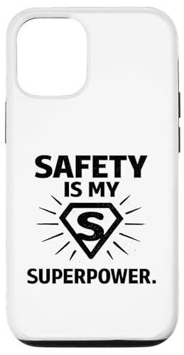 Safety Is My Superpower | �E����S�`�����s�I���M�t�g �X�}�z�P�[�X iPhone 12/12 Pro �p