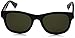 Gucci Oval Sunglasses GG0003S 002 Black/Green/Red 52mm 0003