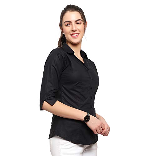Image of Blue RoninWomen Stylish Western Official Formal Shirts for Women Regular fit Shirts for Women