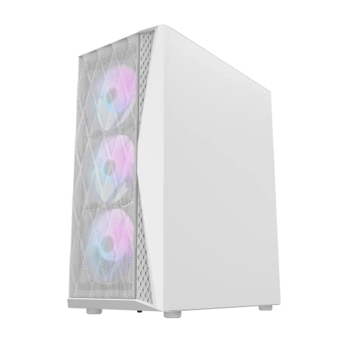 darkFlash ~h^[PCP[X DK352 zCg ATX/Micro ATX/Mini-ITXΉ tgbVpl 120mm ARGBt@4 {K㗝Xi