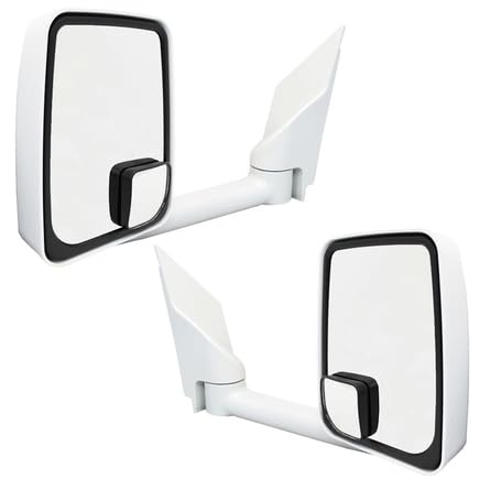 Amazon.com: Velvac 715410 2020 Standard Door Mirror White, 86